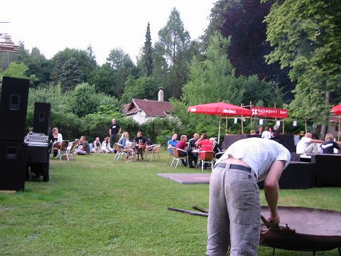 Das Mahagoni Barbecue Gelnde